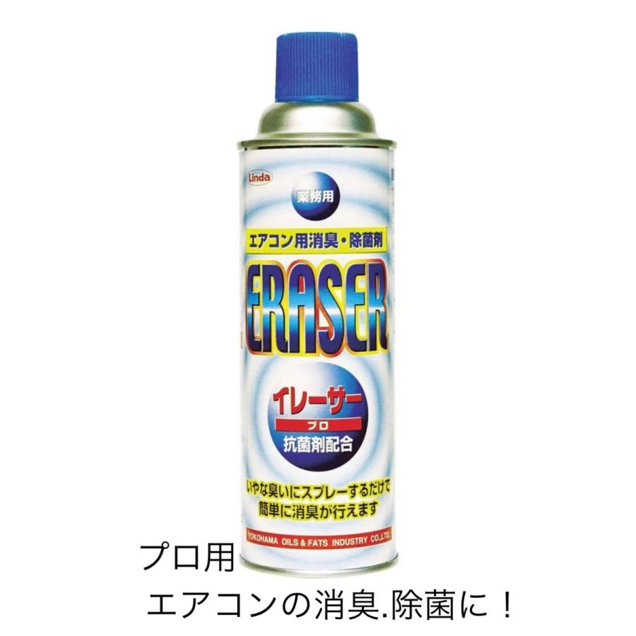 エアコン用消臭スプレー・除菌剤スプレー　いやな臭いにスプレーするだけで簡単にエアコン内部の消臭が行えます。エアコンクリーニングの仕上げにも最適の画像