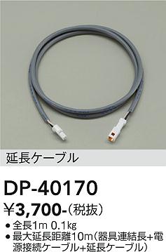 安心のメーカー保証【インボイス対応店】DP40170 ダイコー 屋外灯 その他屋外灯 ケーブル 大光電機の画像