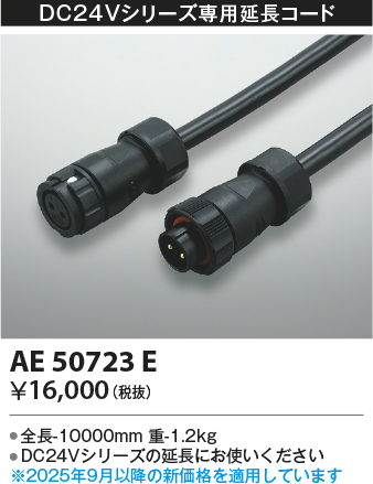 安心のメーカー保証【インボイス対応店】AE50723E コイズミ オプション  Ｔ区分の画像