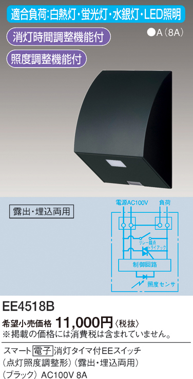 安心のメーカー保証【インボイス対応店】EE4518B パナソニック オプション  Ｎ区分の画像