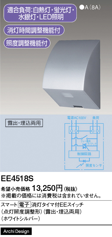 安心のメーカー保証【インボイス対応店】EE4518S パナソニック オプション  Ｎ区分の画像