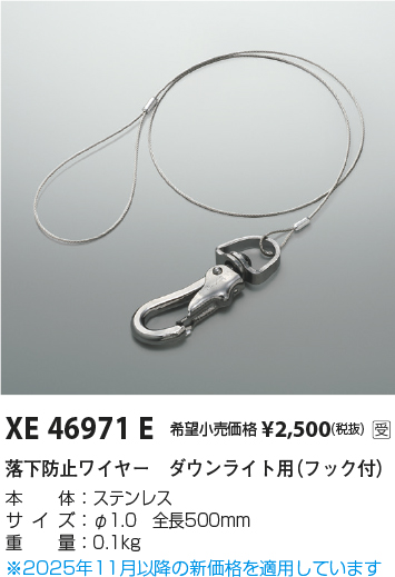 安心のメーカー保証【インボイス対応店】XE46971E コイズミ ダウンライト オプション  受注生産品  Ｔ区分の画像