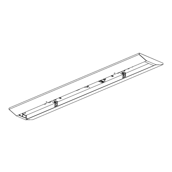 安心のメーカー保証【インボイス対応店】AH92026L コイズミ ベースライト 一般形 本体のみ LED ランプ別売 Ｔ区分の画像