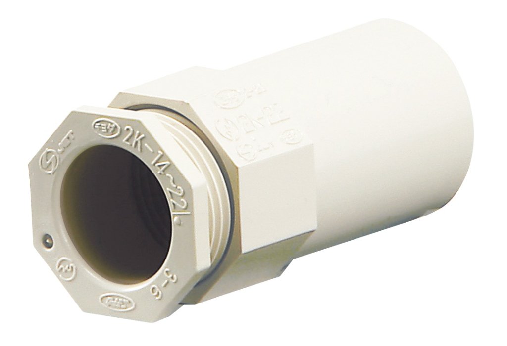 安心のメーカー保証【インボイス対応店】2K16WHW 日動電工 電材商品 2号コネクタの画像