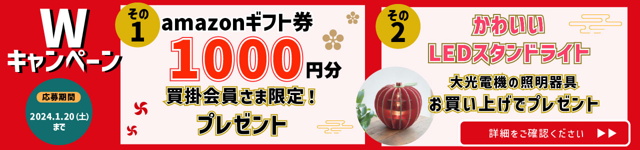ダブルキャンペーン