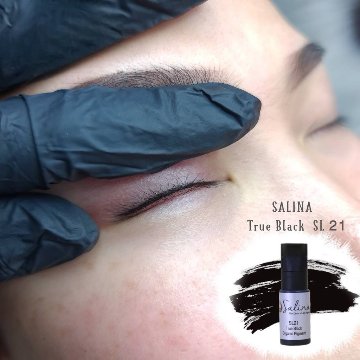 SALINA　アイラインアートメイクインク　True Black　5mlの画像