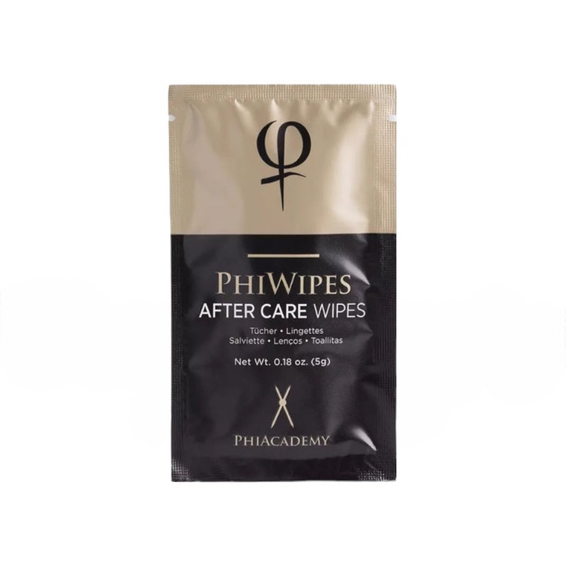 PhiWipes マイクロブレーディング＆アートメイク専用アフターケアワイプ　1箱(10袋入り)の画像