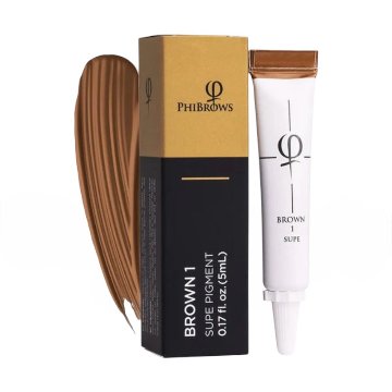 PHIBROWS(フィブロー) アートメイク色素 ブラウン1☆アメリカ取り寄せ