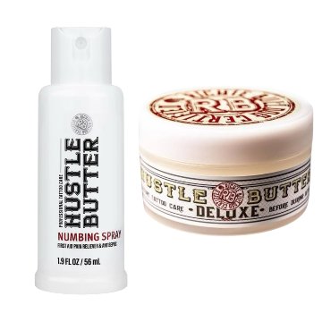 Hustle Butter 麻酔&アートメイクケア 2点セット ★アメリカ取り寄せ★の画像