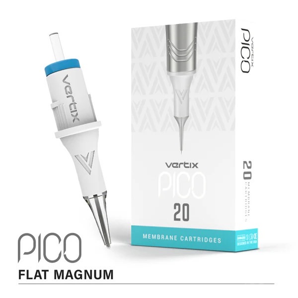 Vertix Pico アートメイクニードル (Flat Magnum) 20本入り/箱 ★アメリカ取り寄せ★の画像