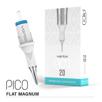 Vertix Pico アートメイクニードル (Flat Magnum) 20本入り/箱 ★アメリカ取り寄せ★の画像