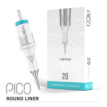 Vertix Pico アートメイクニードル (Round Liner) 20本入り/箱 ★アメリカ取り寄せ★の画像
