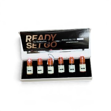 PERMA BLEND アートメイク色素 LUXE READY SET GO 15ml x 6色セット の画像