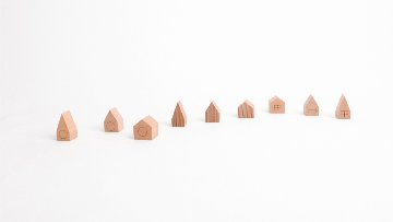 belaDESIGN ベラデザイン　生活・日用品・雑貨　House-shaped Fridge Magnetの画像