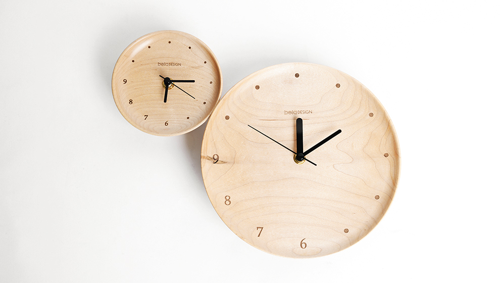 belaDESIGN ベラデザイン Tray Wall Clock <C1502>の画像