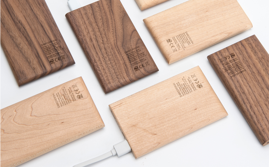 belaDESIGN ベラデザイン Wood Mobile Power R5モバイルパワー（10000mAh）<MP1910B>の画像