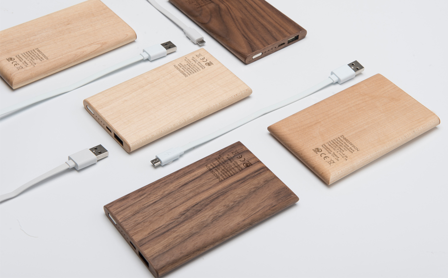 belaDESIGN ベラデザイン Wood Mobile Power R5モバイルパワー（10000mAh）<MP1910B>の画像