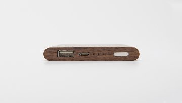 belaDESIGN ベラデザイン Wood Mobile Power R5モバイルパワー（10000mAh）<MP1910B>の画像