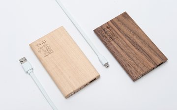 belaDESIGN ベラデザイン Wood Mobile Power R5モバイルパワー（10000mAh）<MP1910B>の画像