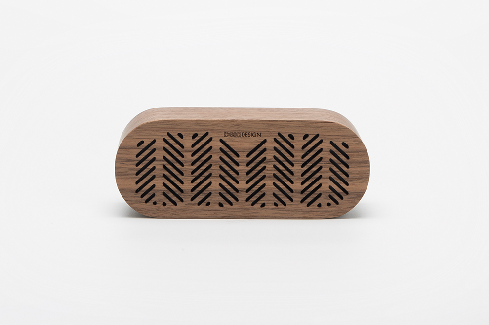 belaDESIGN ベラデザイン Wood Bluetooth Speaker <BS1602>の画像