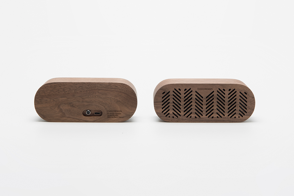 belaDESIGN ベラデザイン Wood Bluetooth Speaker <BS1602>の画像