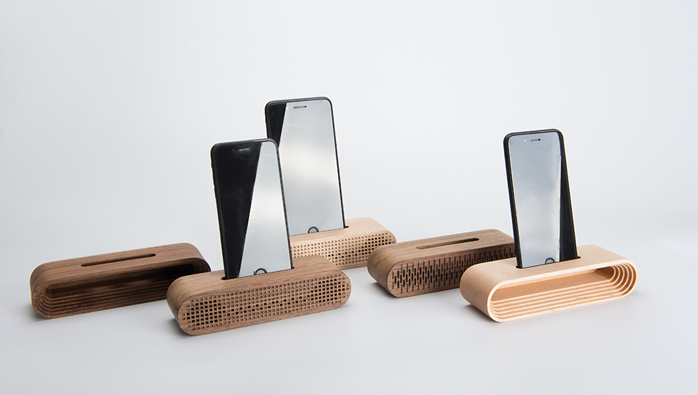 belaDESIGN ベラデザイン Wood Speaker-Rounded <WS1710D>の画像