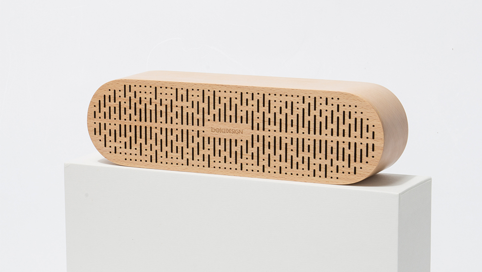 belaDESIGN ベラデザイン Wood Bluetooth Speaker <BS1806D>の画像