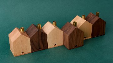 belaDESIGN ベラデザイン　生活・日用品・雑貨　House-shaped Incense Burnerの画像