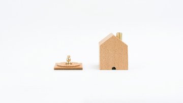 belaDESIGN ベラデザイン　生活・日用品・雑貨　House-shaped Incense Burnerの画像