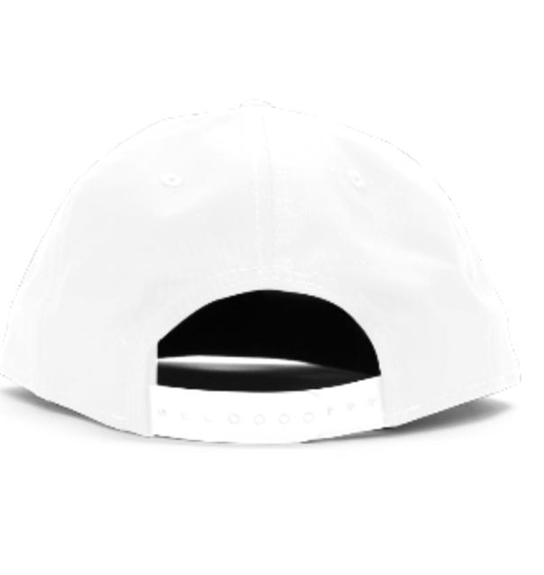 NEWERA 9FIFTY フラットビルスナップバックキャップ 　Whiteの画像