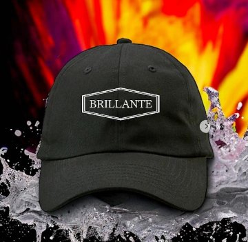 ☆openl sale☆ BRILLANTEスタイリッシュCAP　ブラックの画像