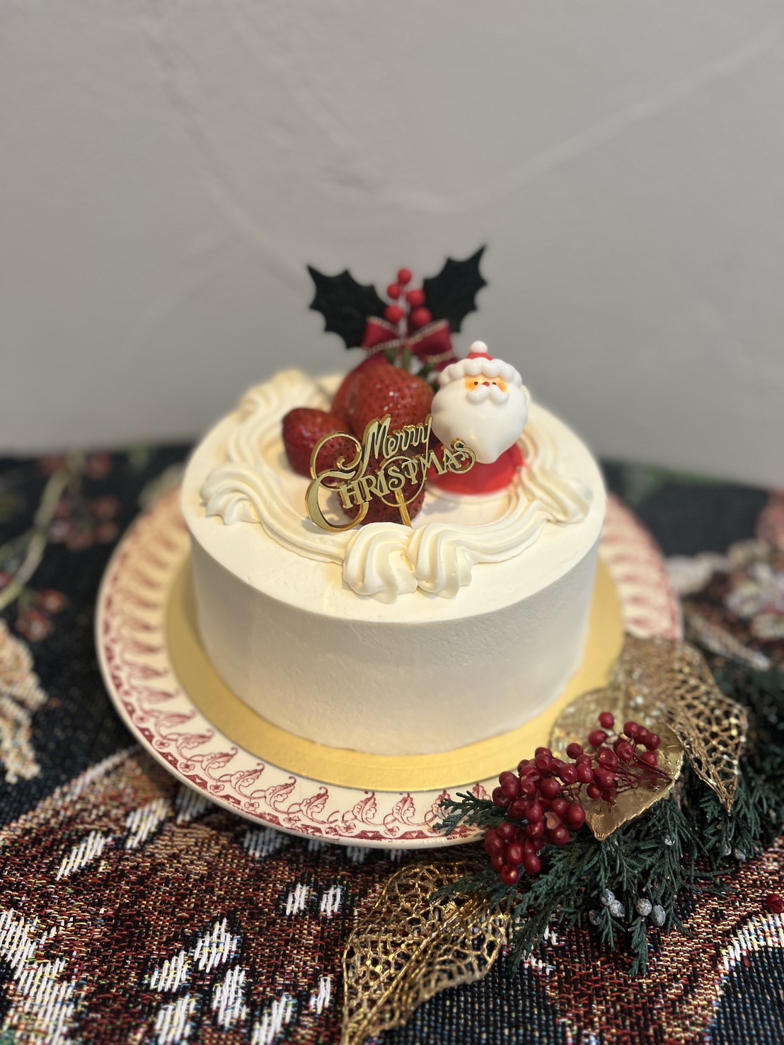 【Christmas2025ご予約】生クリームデコレーションの画像