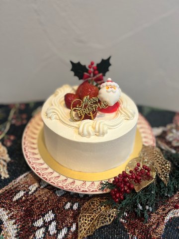 【Christmas2025ご予約】生クリームデコレーションの画像