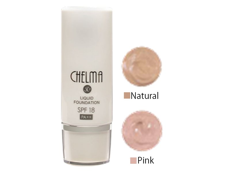 シェルマ SC リキッドファンデーション（ナチュラル/ピンク）の画像