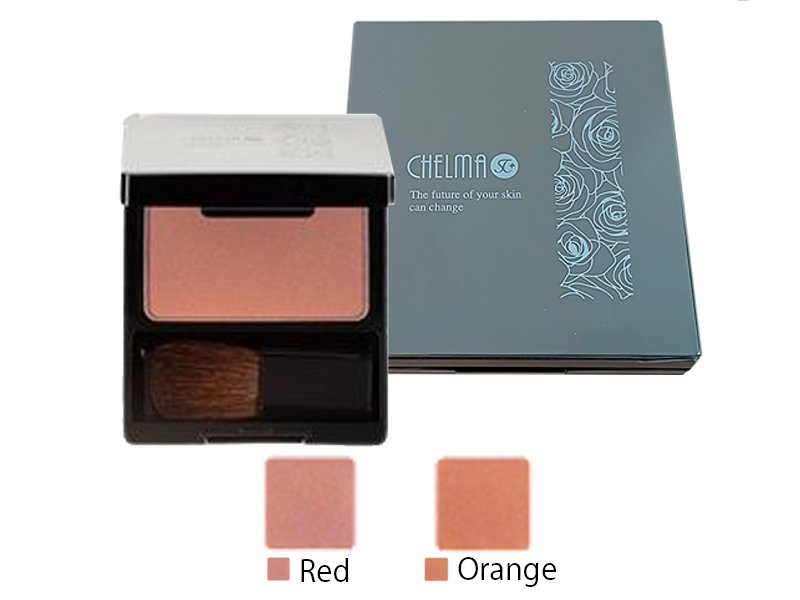 シェルマ SC チークカラー（レッド/オレンジ）の画像