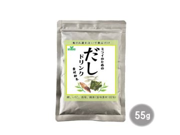 まるも　「ミライのためのだしドリンク」 素材粉末　55g　の画像
