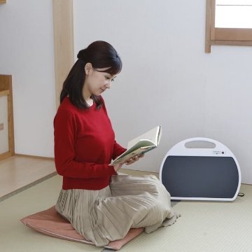 遠赤外線デスク下ヒーター　スポットウォームS　SALE！17,820円のところの画像