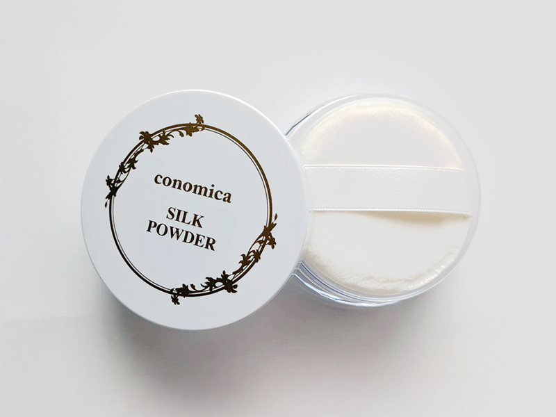 新conomicaシルクパウダー（パフ付き）6ｇの画像