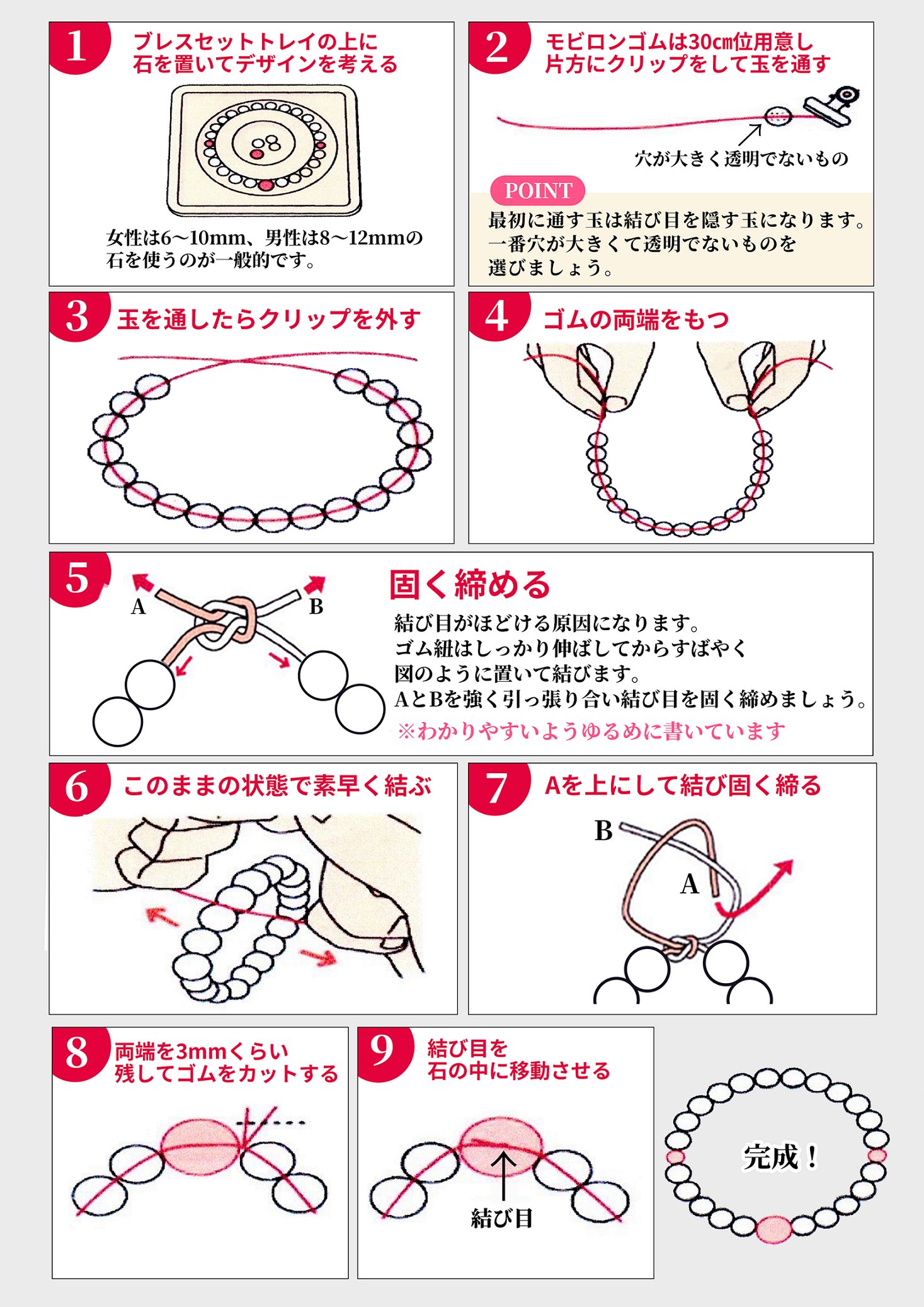 モビロンゴム ブレスレット ゴム ゴム紐の画像