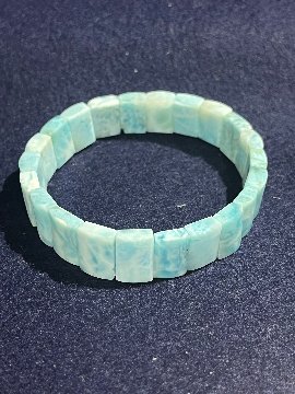 ラリマーブレスレットの画像