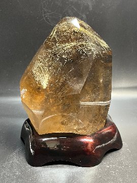 ルチルクォーツポイントの画像