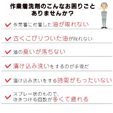 【当店人気No.1！】 [作業着用洗剤] オチルーラ 作業着用 450g  (約425mL)の画像