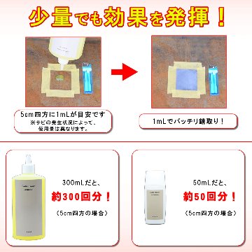 【メール便でお届け！】Sabitori Cleaner ~鉄用錆取り剤~ 　50mLの画像