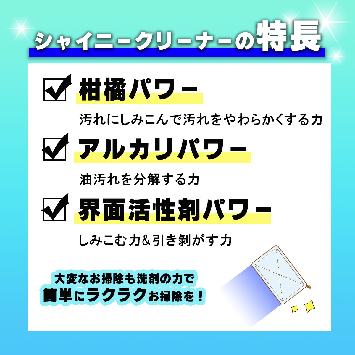  [ 強力住宅用洗浄剤 ]　シャイニークリーナー 500mLの画像