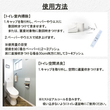  【メール便】 ［トイレ用お掃除洗剤］アルコールクリーナー Limpio (リンピオ）50mLの画像