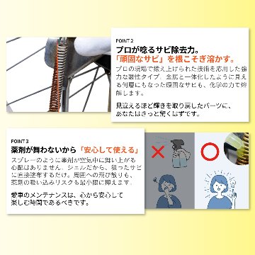 【自転車・バイク用錆取り剤】 Rust Off Ride (ラストオフライド)  50mLの画像