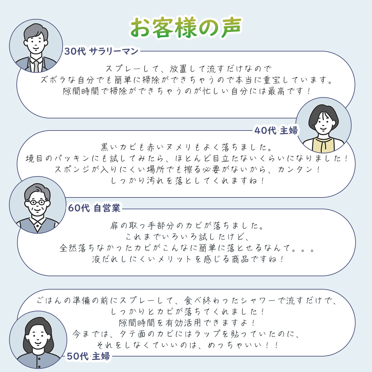 【放置するだけのラクラクお掃除！】 [ カビ取り剤 ]　カビトリバブル おためしサンプル 15mLの画像
