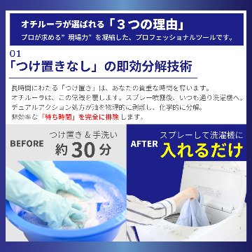 [ 作業着用洗剤 ]オチルーラ 作業着用 5L+空ボトルの画像
