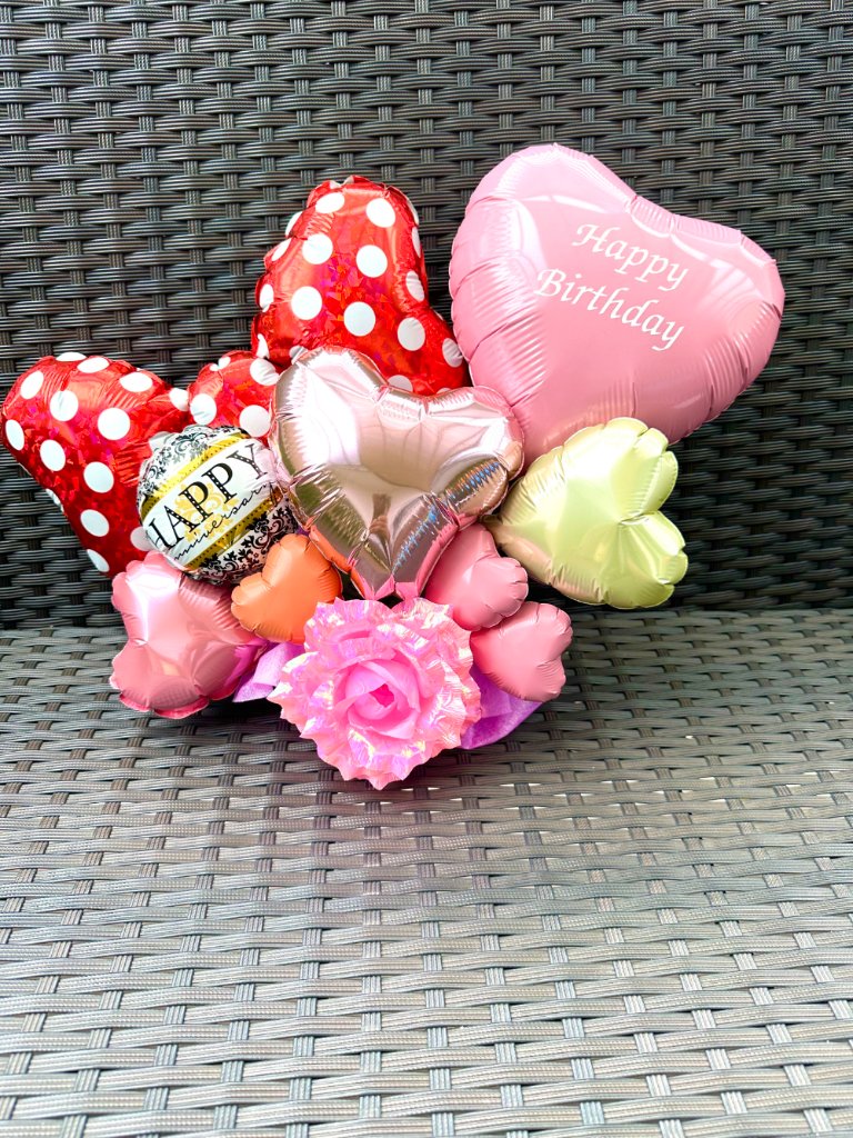 楽屋花バルーンアレンジ（55）６９８０円の画像