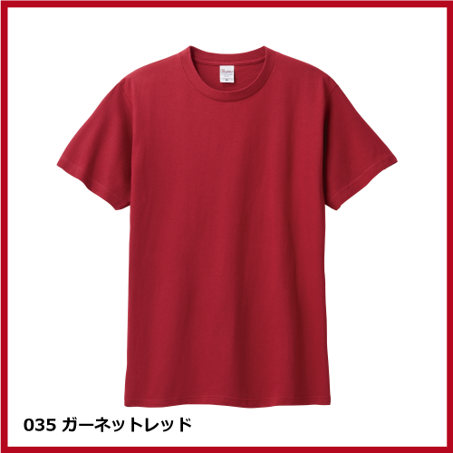 5.6oz ヘビーウェイトTシャツ（WM～XL）画像